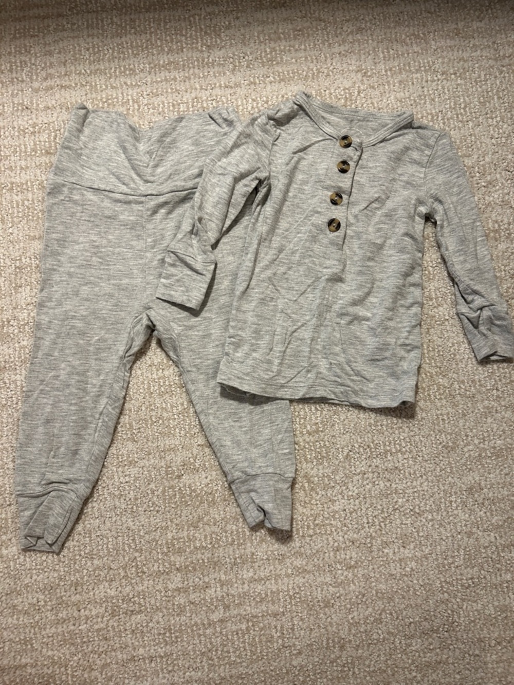 LOU LOU & COMPANY top and bottom pajama set